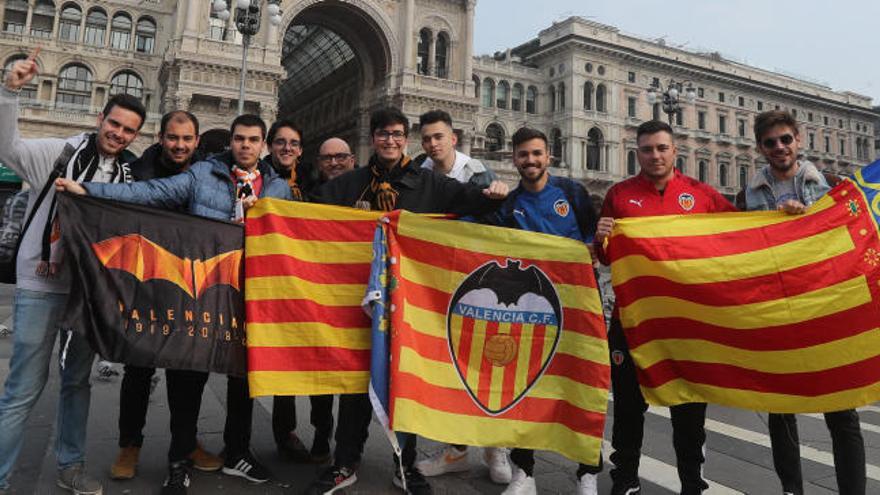 Los valencianistas que viajaron a Milán recibirán información