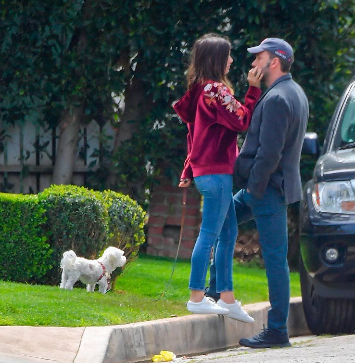 Ana de Armas, muy tierna con Ben Affleck en Los Ángeles