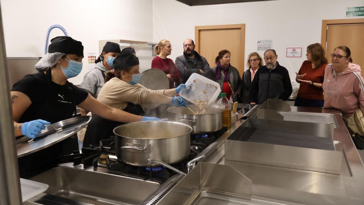Visita a la cocina de La Foggara.