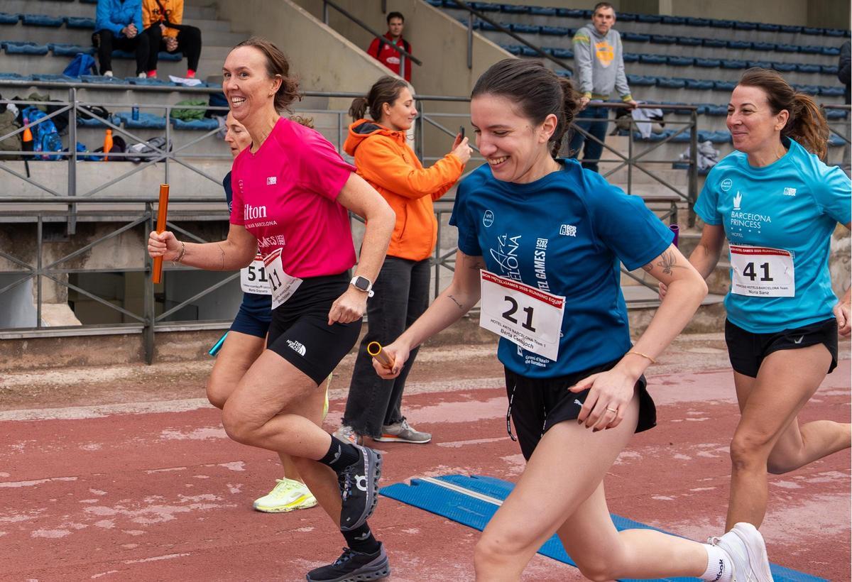 Una de las competiciones femeninas.