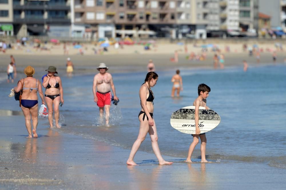 Ola de calor en Galicia