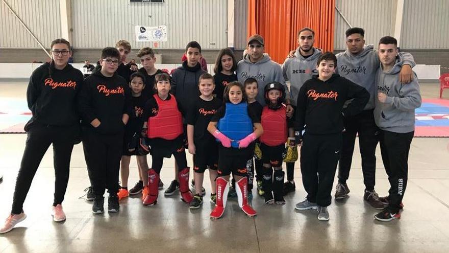 Grup del Kick Boxing Pugnator Castellet