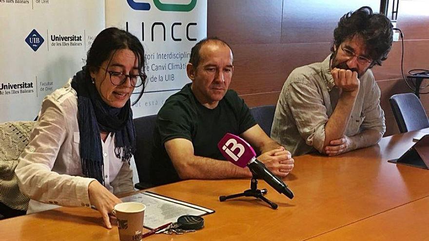 Cati Torres, Damià Gomis y Pau de Víchez, impulsores del LINCC.
