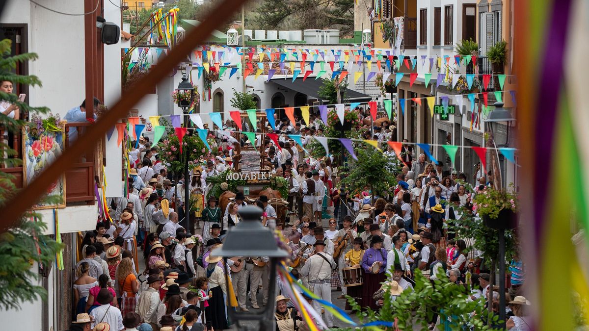 Romería ofrenda en la Villa de  Moya 2025