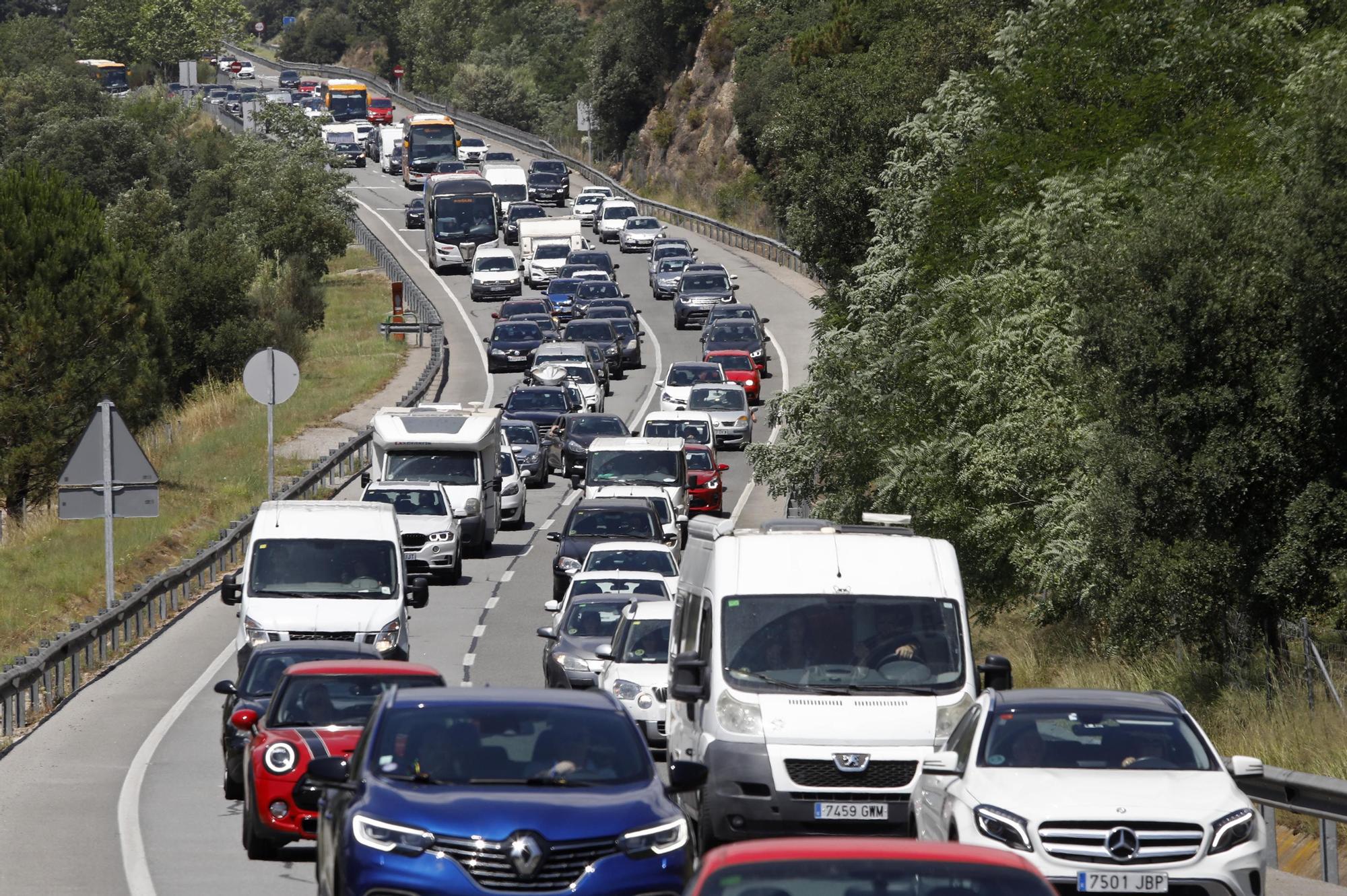 Cues quilomètriques per accedir a la Costa Brava centre