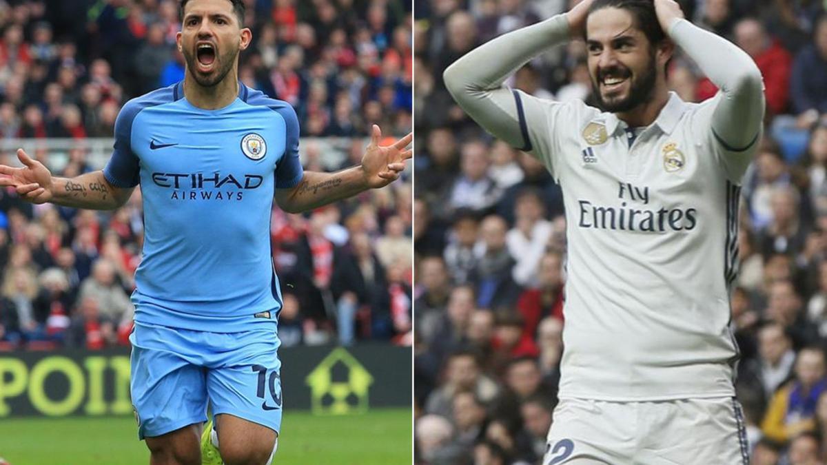 Agüero e Isco buscan más protagonismo en sus equipos