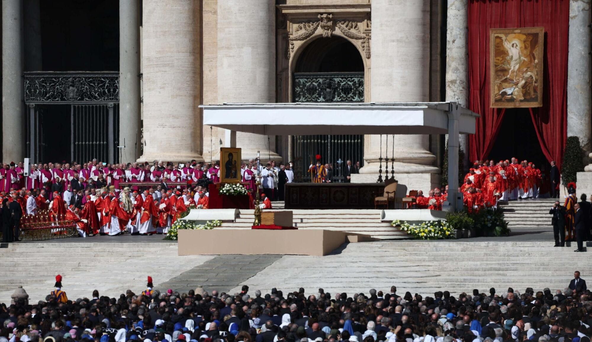 El funeral del papa Francesc, en imatges