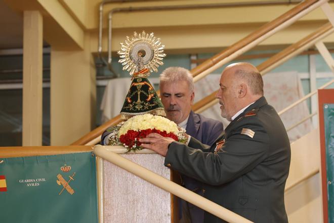 EN IMÁGENES: ASÍ CELEBRA LA GUARDIA CIVIL DE AVILÉS A SU PATRONA