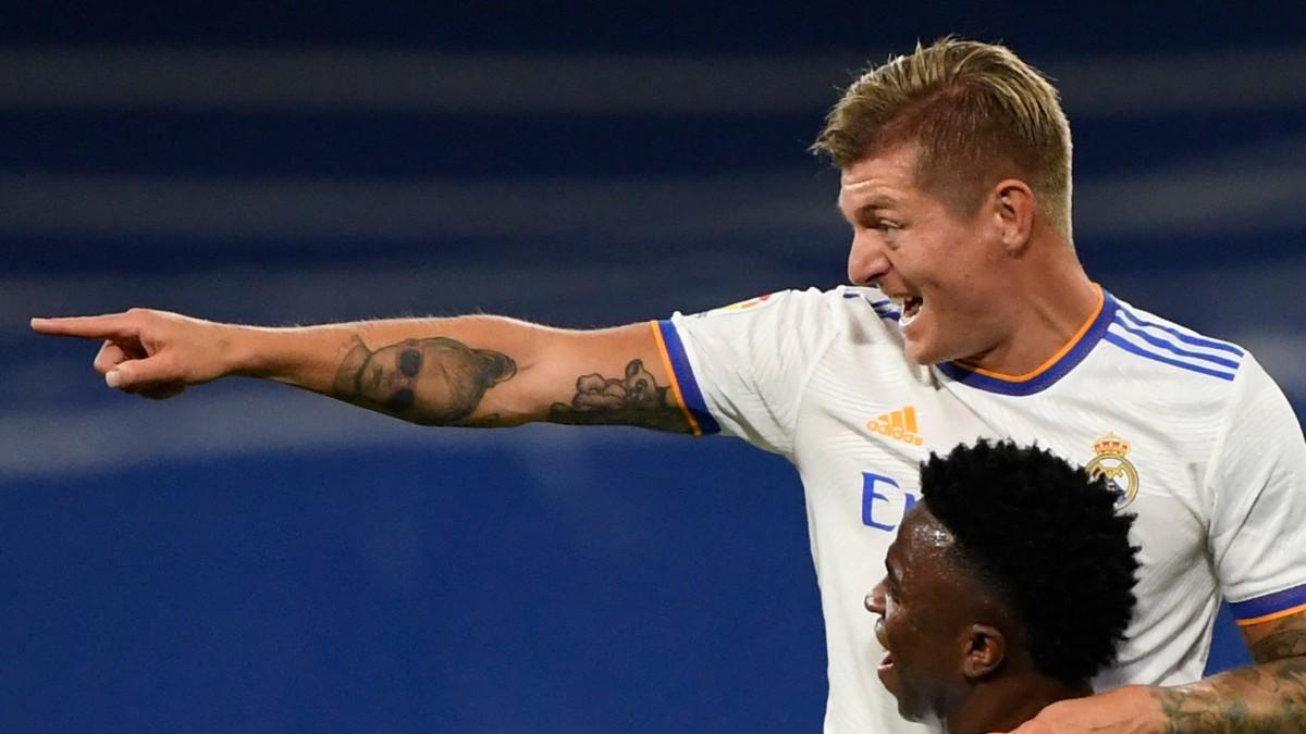 Kroos anotó el segundo tanto madridista