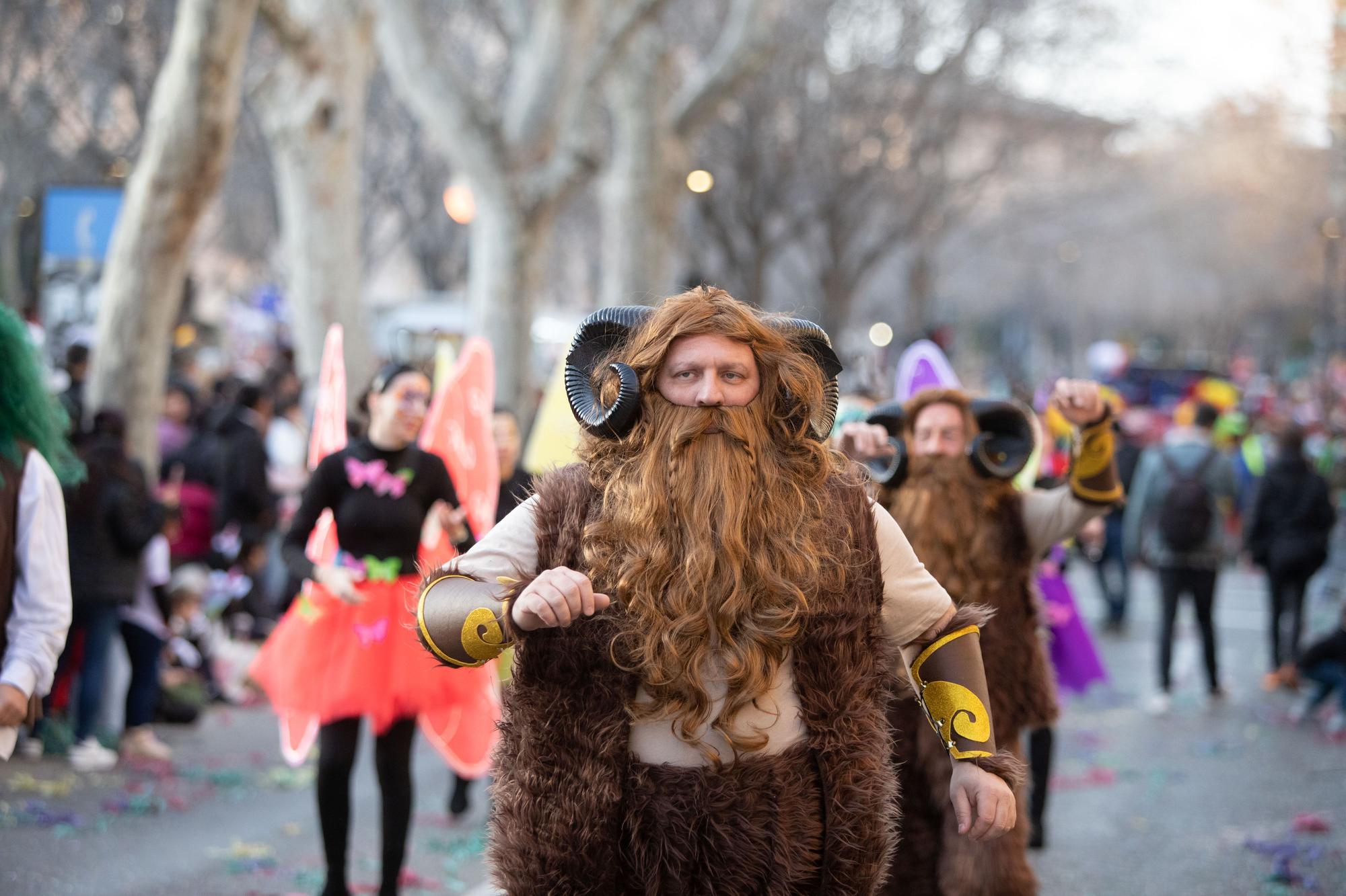 Karneval auf Mallorca: Die besten Bilder vom großen Umzug in Palma