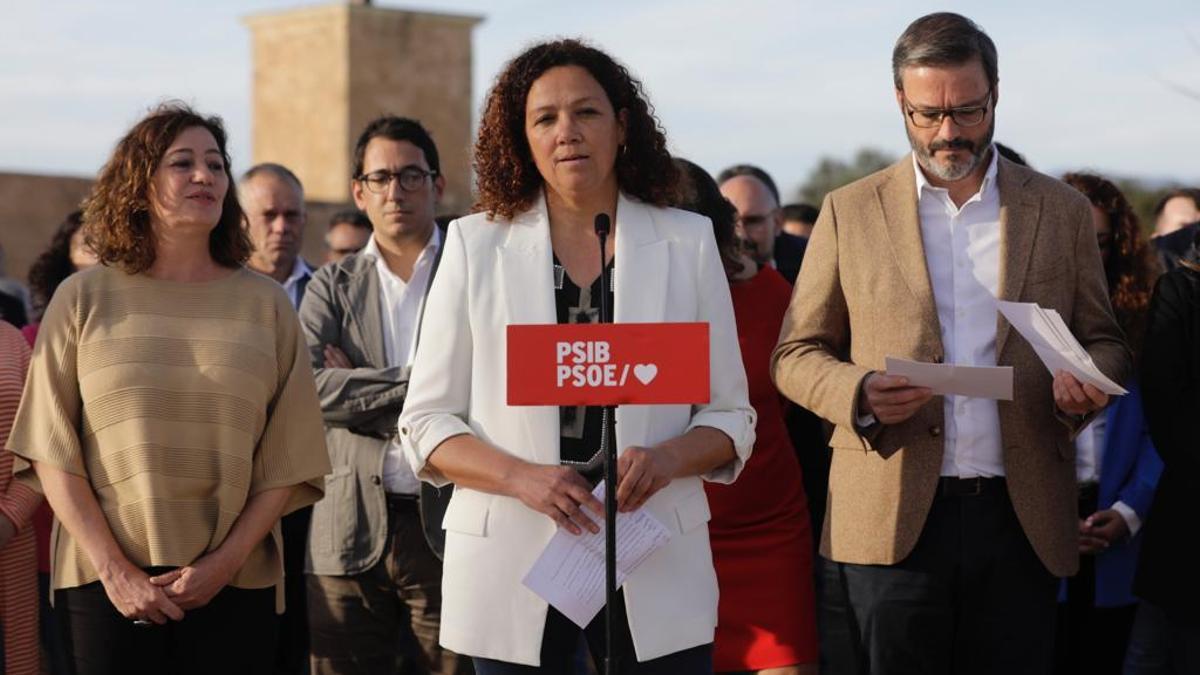 FOTOS/ El PSOE presenta sus listas al Parlament balear, al Consell de Mallorca y al Ayuntamiento de Palma