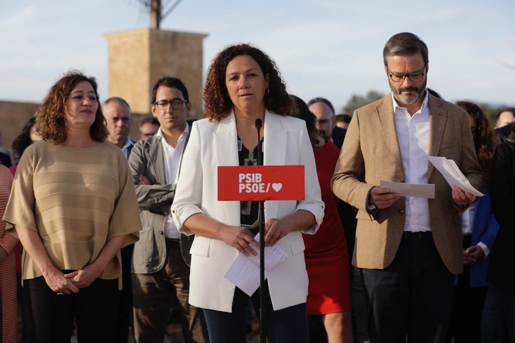 FOTOS/ El PSOE presenta sus listas al Parlament balear, al Consell de Mallorca y al Ayuntamiento de Palma