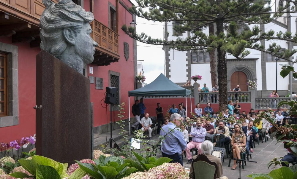 MOYA. Acto conmemorativo del 135 aniversario del nacimiento del poeta Tomás Morales.  | 10/10/2019 | Fotógrafo: José Pérez Curbelo