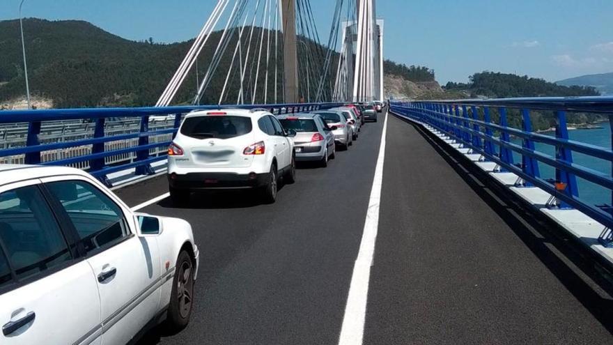 Retenciones hoy en Rande. // FdV