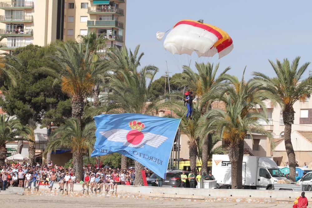 El Rey preside el festival aéreo de la Academia del Aire en Murcia