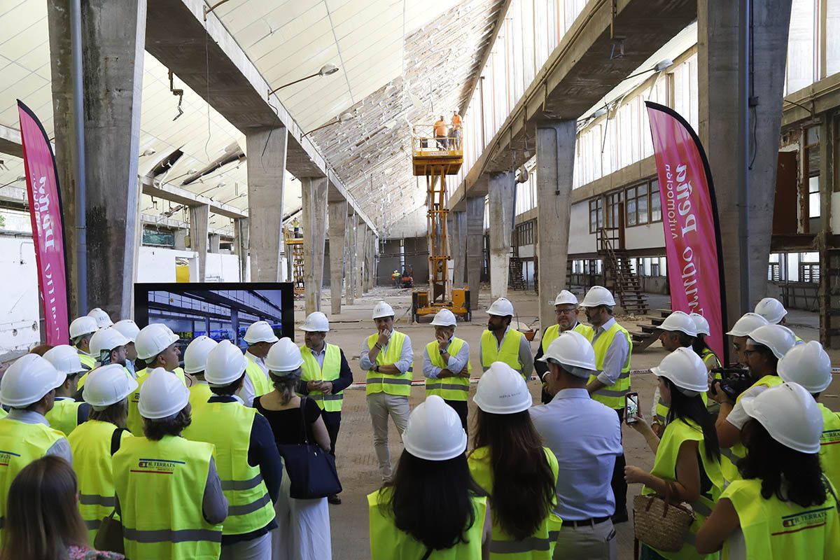 El comienzo de las obras del Campus de FP de Córdoba, en imágenes