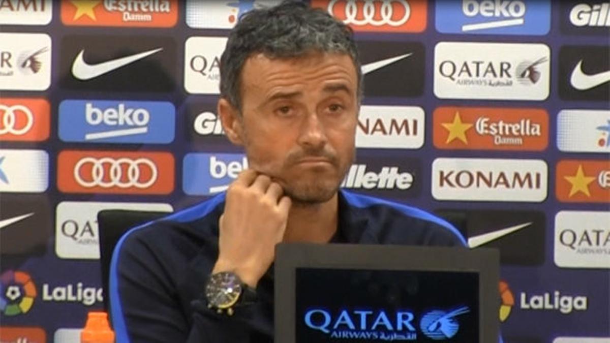 Rueda de prensa de Luis Enrique