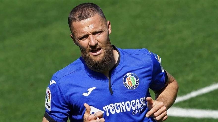 David Timor, durante un partido con el Getafe.