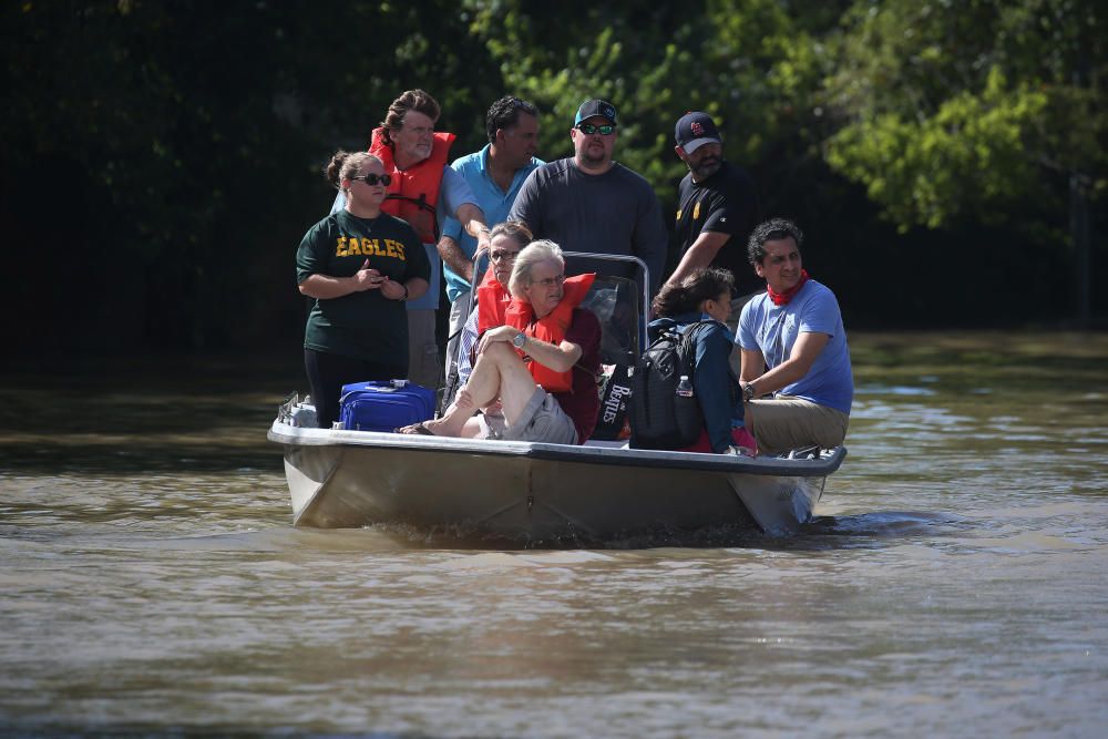 La tormenta tropical Harvey asola Texas