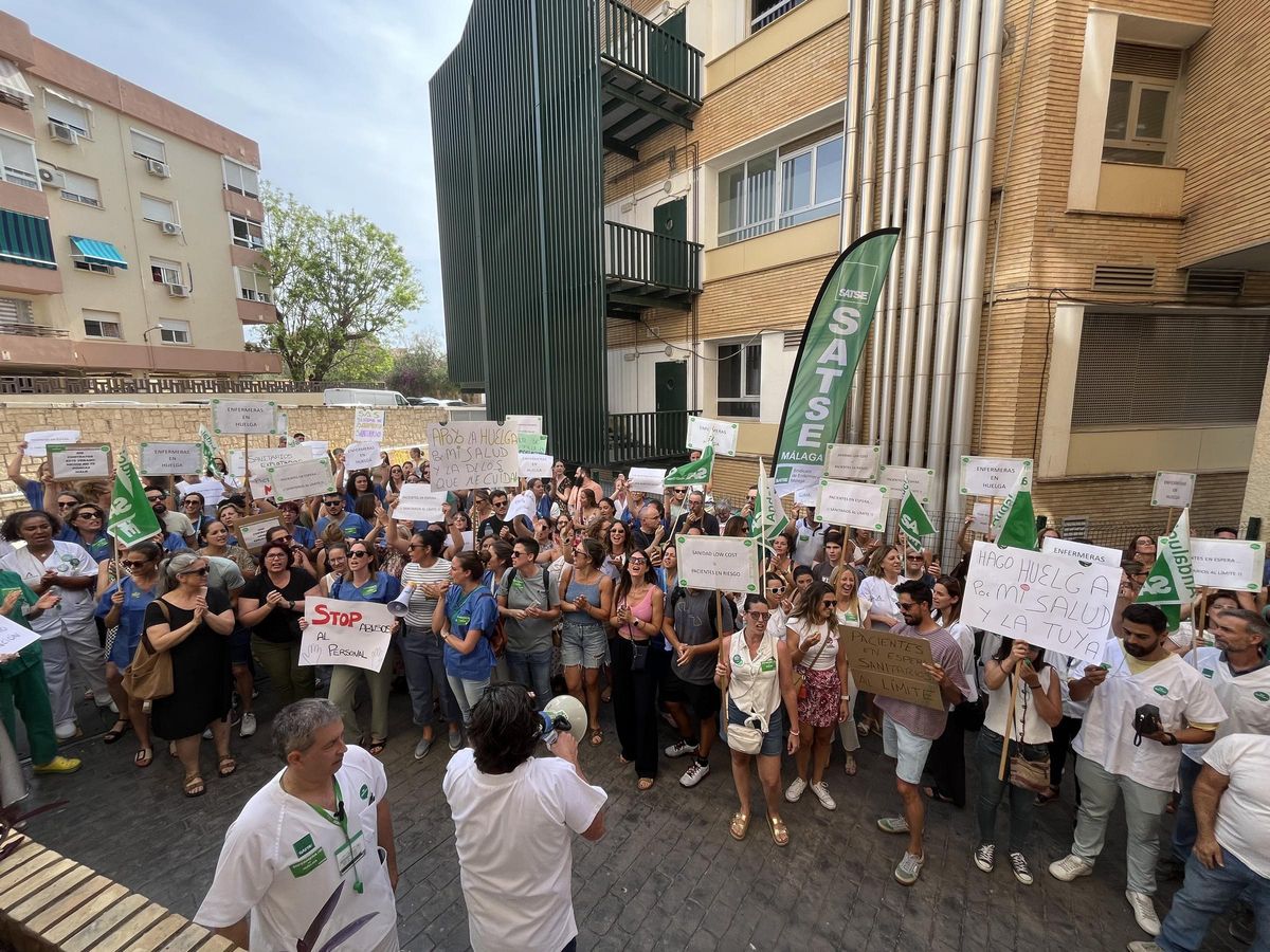 Huelga de enfermeras del Hospital Regional