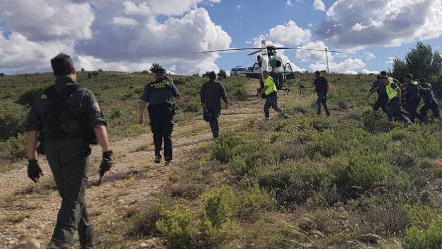 Momento del arresto del Rambo de Requena.