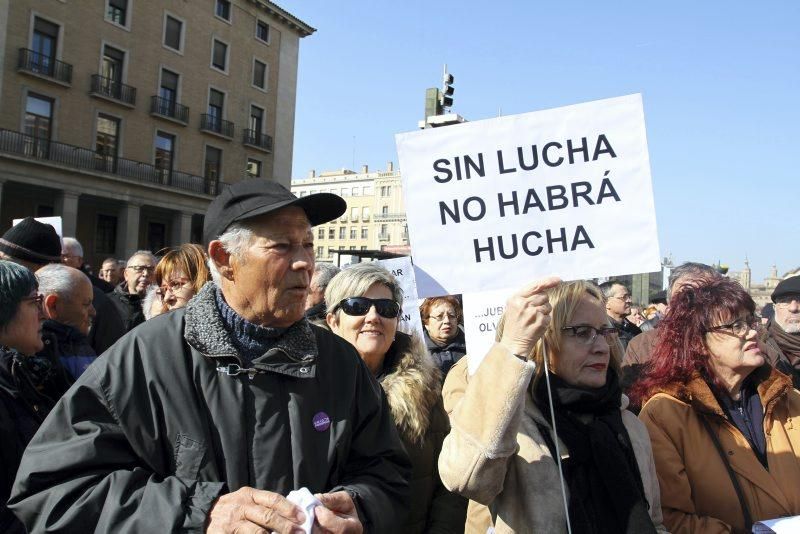 Protesta jubilados