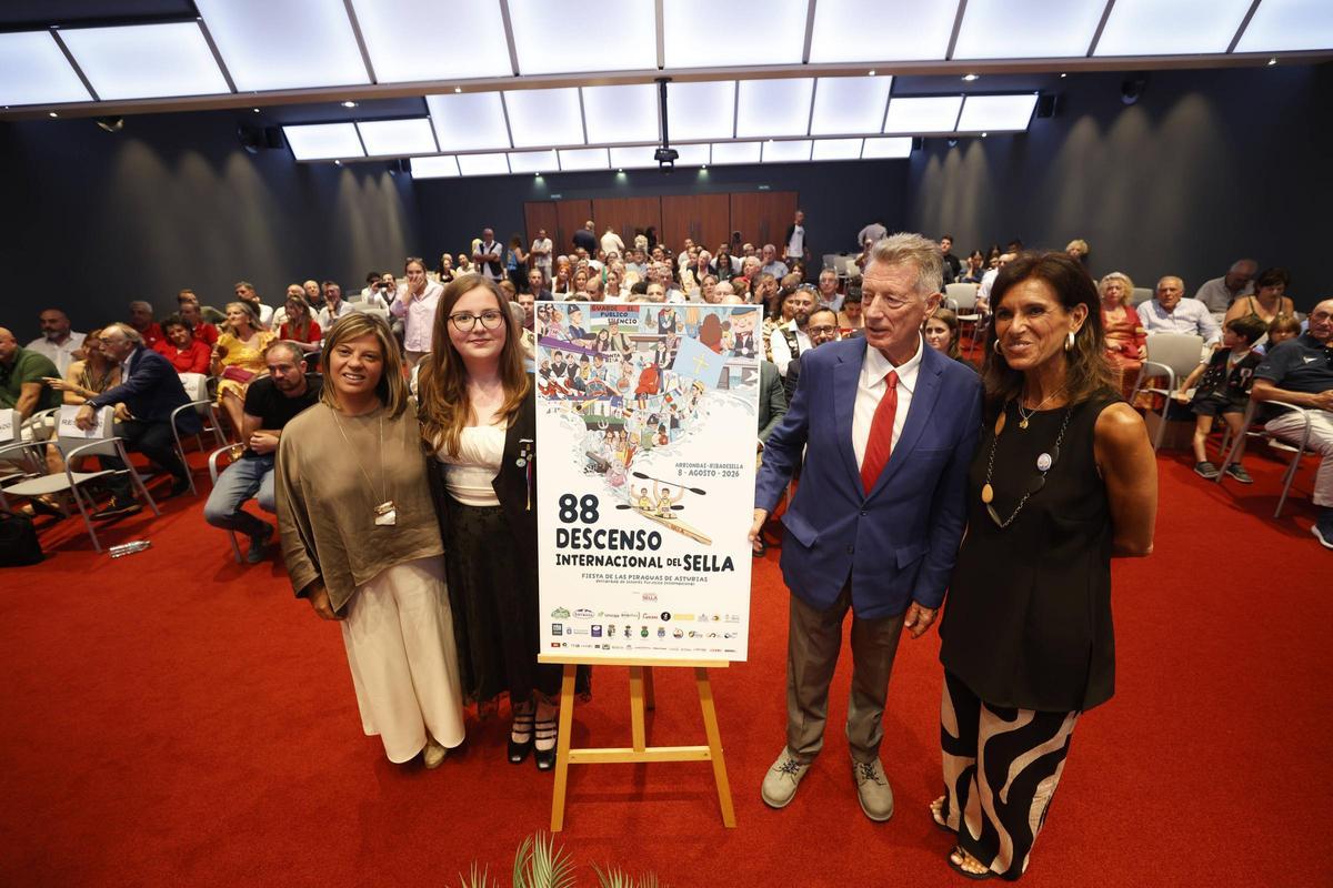 EN IMÁGENES: la presentación del Descenso Internacional el Sella, en Club LA NUEVA ESPAÑA