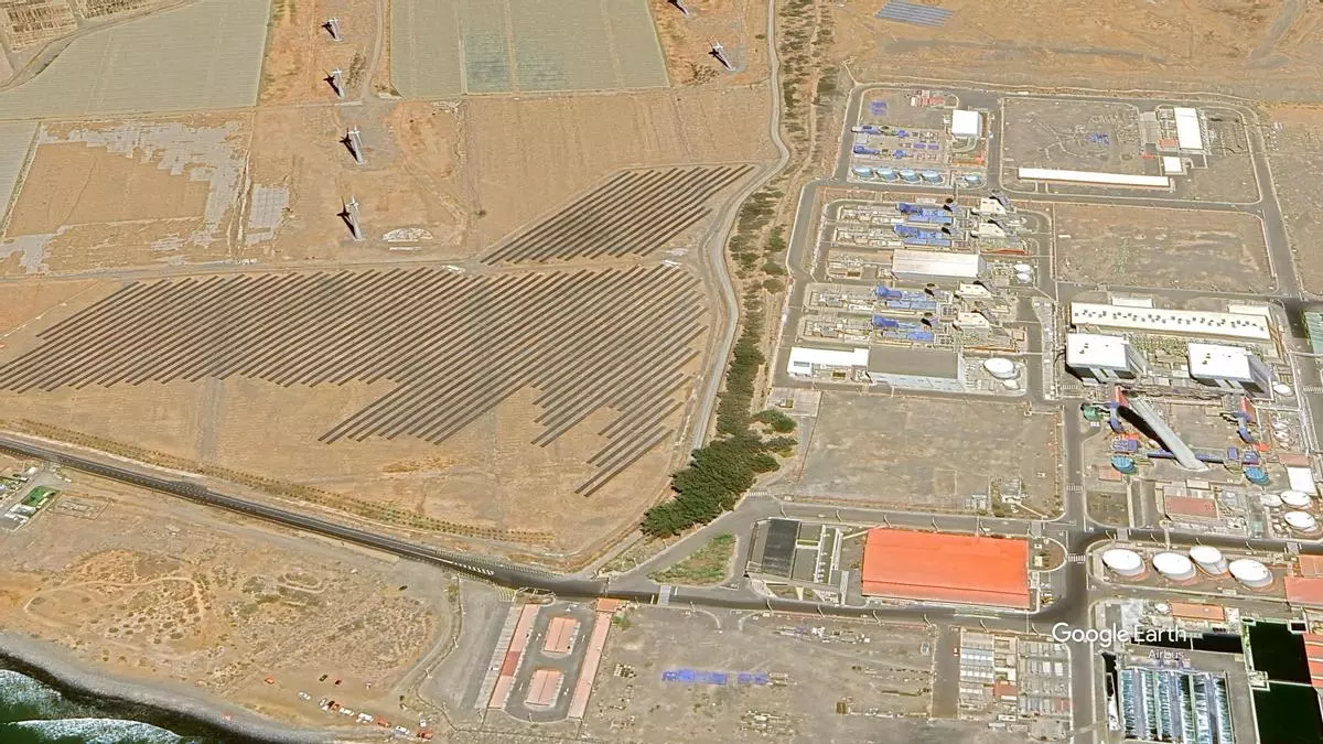 Endesa proyecta en El Matorral la mayor planta de energía solar con baterías de Canarias