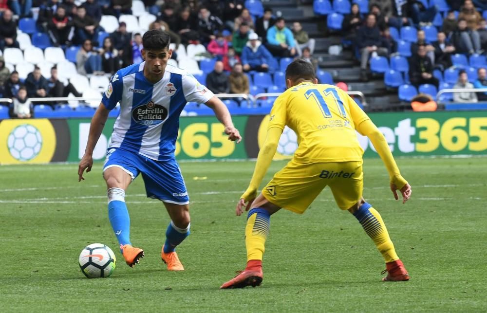 El Dépor empata ante Las Palmas en Riazor