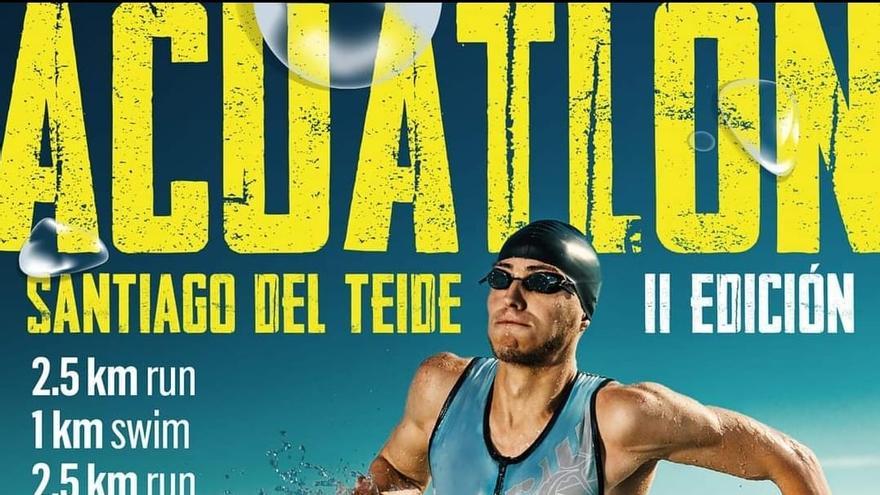 130 atletas participarán este domingo en la II edición del Acuatlón de Santiago del Teide