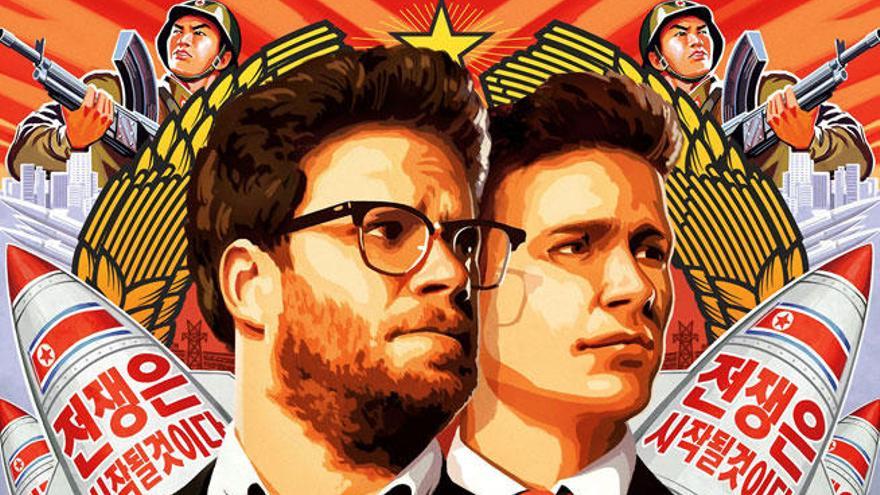 Seth Rogen y James Franco en &#039;The Interview&#039;.