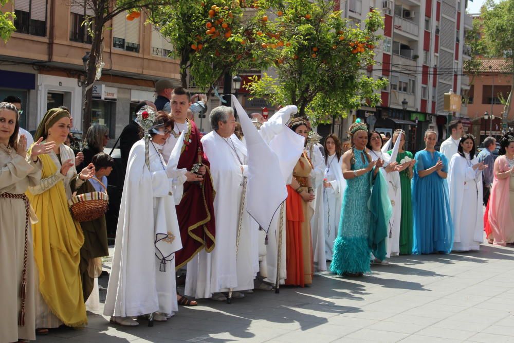 El Caragol, último acto de la Semana Santa Marinera en la Plaza de la Cruz