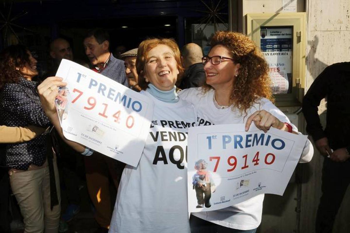 El Gordo de la Lotería de Navidad inunda de millones Roquetas de Mar