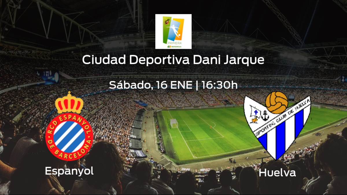 Jornada 15 de la Primera Iberdrola: previa del duelo Espanyol Femenino - Sporting de Huelva Femenino