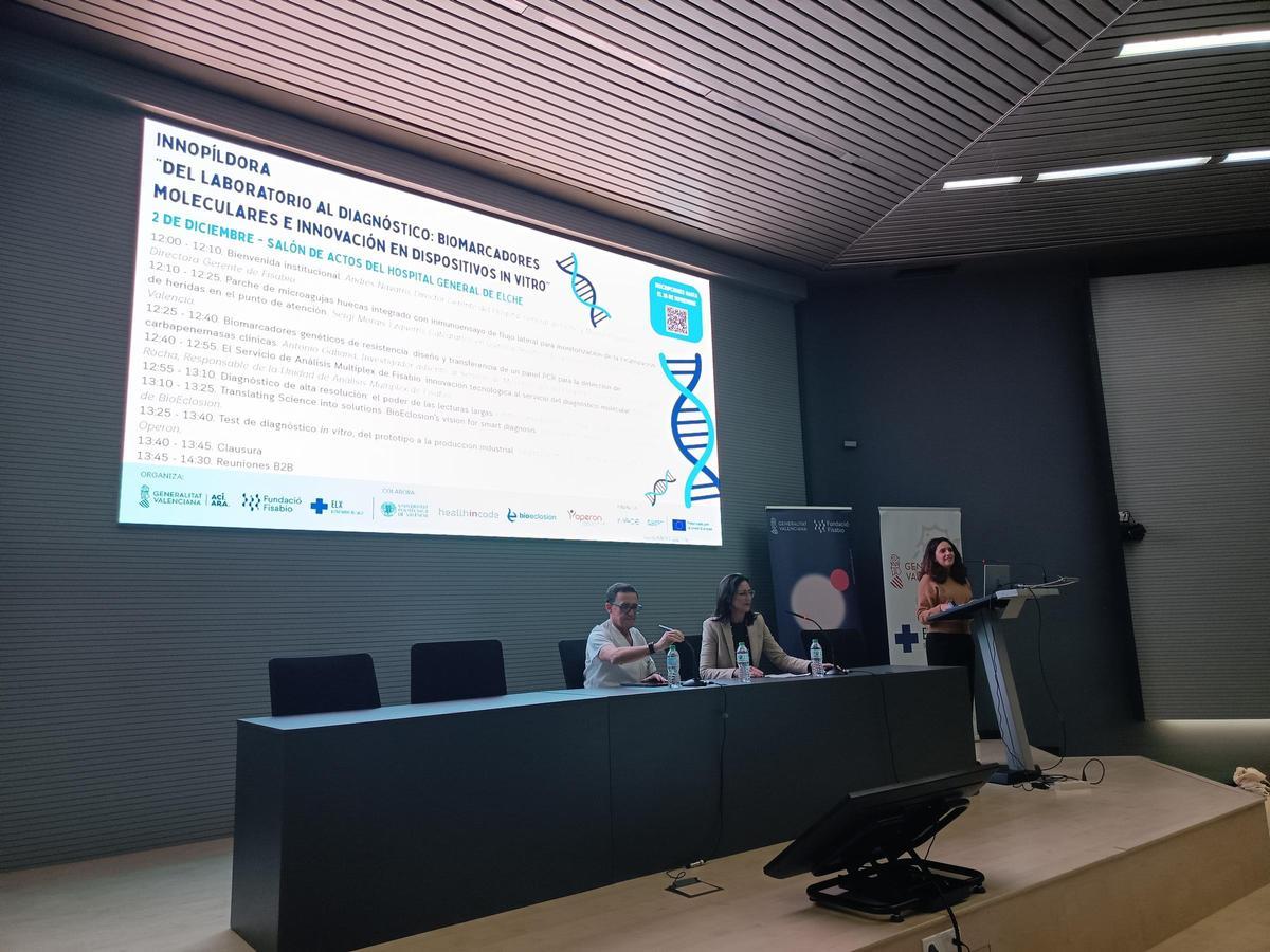 Ponencia, este martes en el Hospital General de Elche, sobre los biomarcadores moleculares en dispositivos in vitro