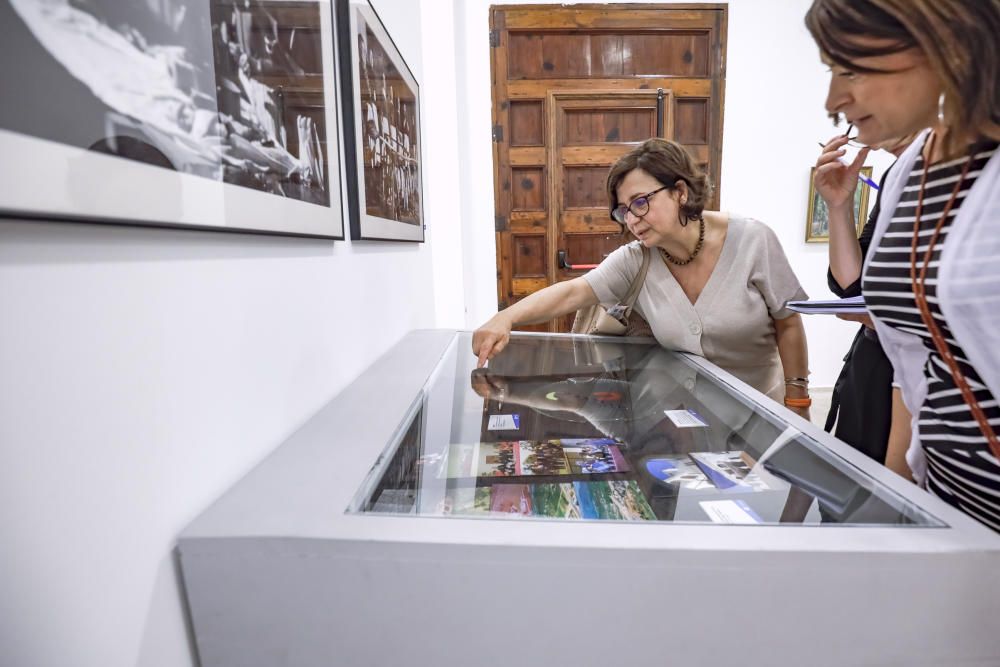 Inauguración de la exposición "40 anys de fons artìstic de la Universitat de les Illes Balears"