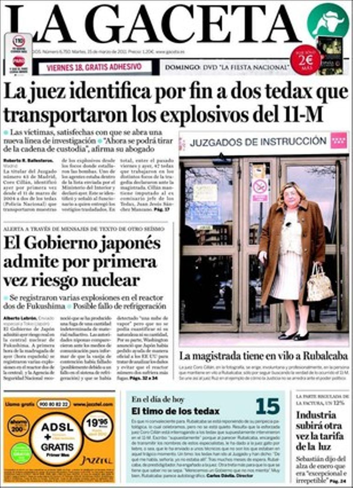 la gaseta 15-03-2011