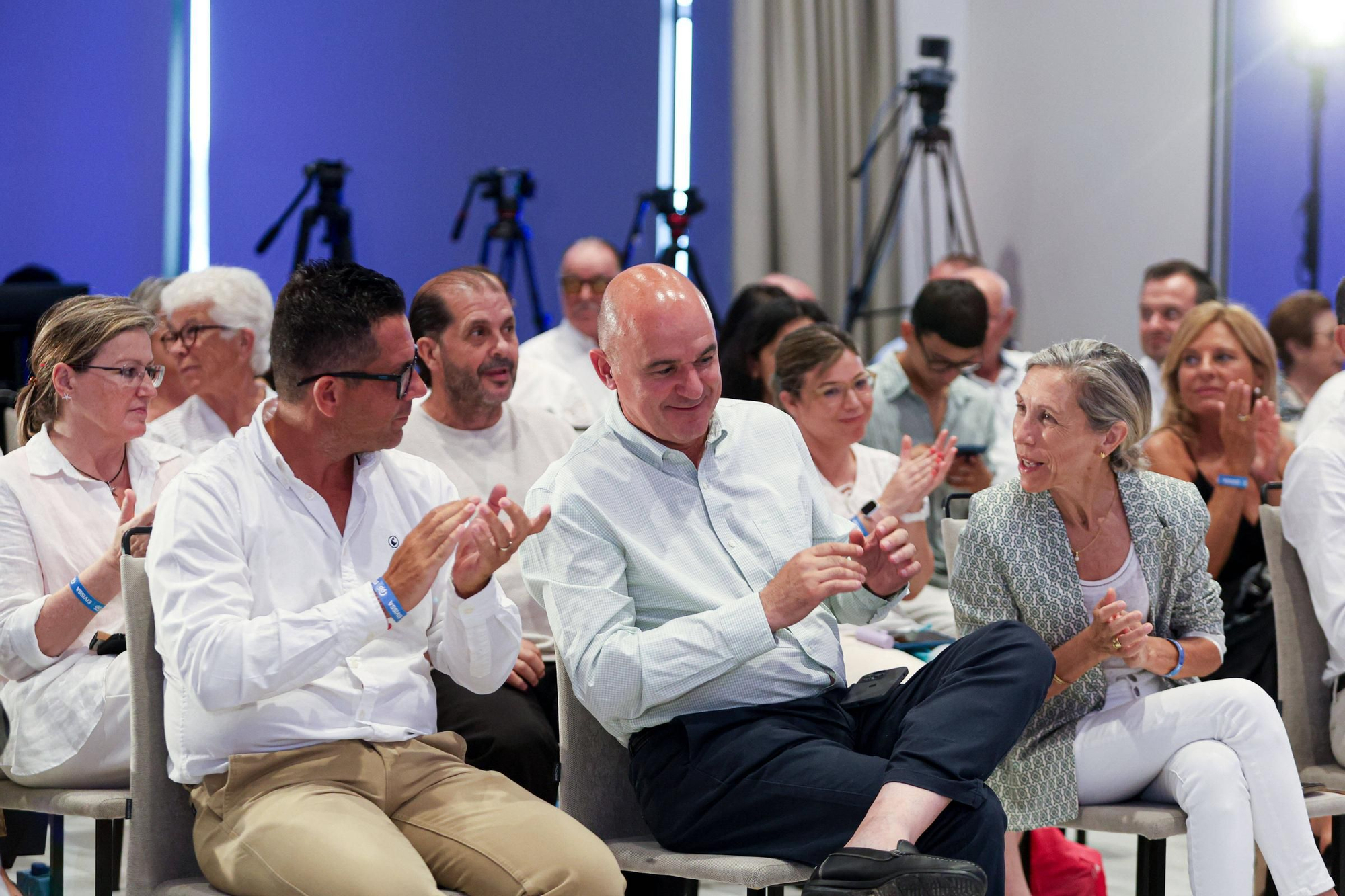 Aquí están las imágenes de José María Aznar en la Conferencia Política del PP de Ibiza