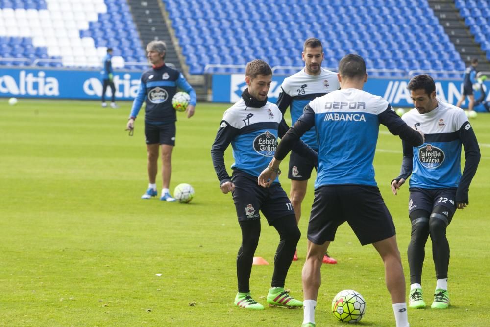 Última sesión antes de visitar el Vicente Calderón