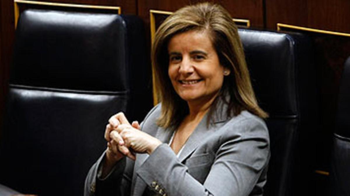 Fátima Báñez, ministra de Trabajo.