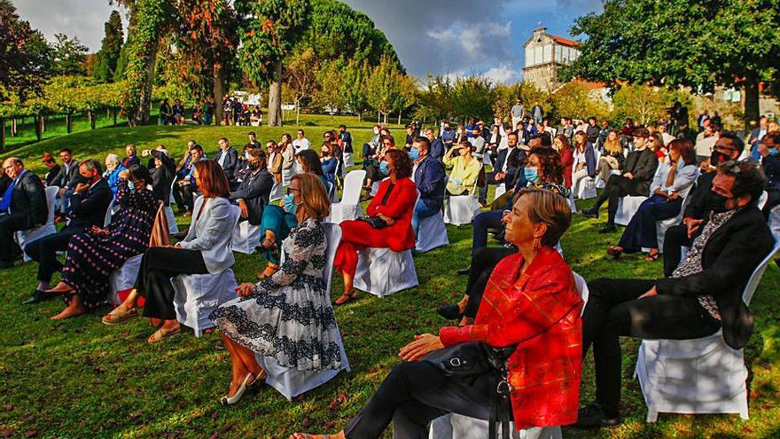 La Gala se celebró en los jardines de Pazo Baión. |   // IÑAKI ABELLA