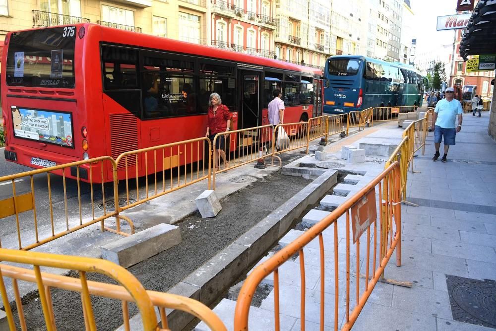 Reforma de la parada de bus Cuesta de A Palloza