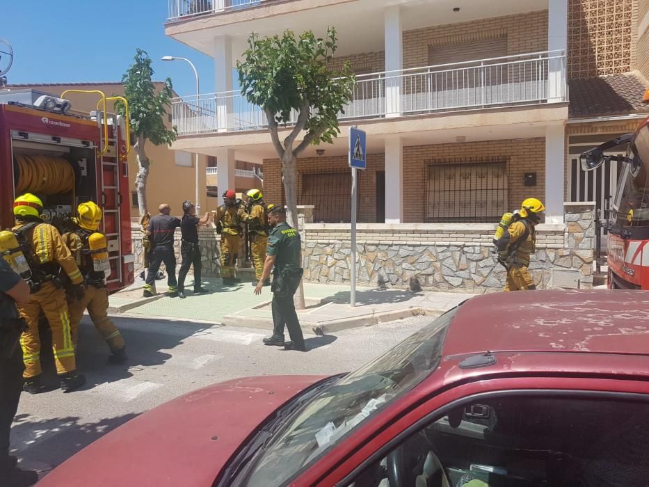 Herido grave por una explosión en una vivienda en obras de Pilar de la Horadada