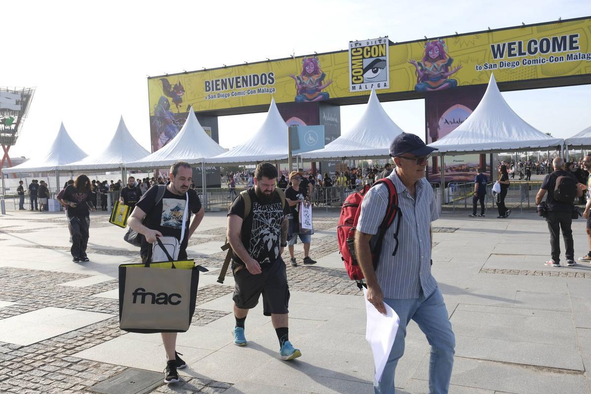 Primer día de San Diego Comic Con en Málaga, el 1 de octubre de 2026