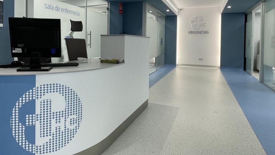 El Hospital Covadonga finaliza su reforma de Urgencias, que triplica sus visitas