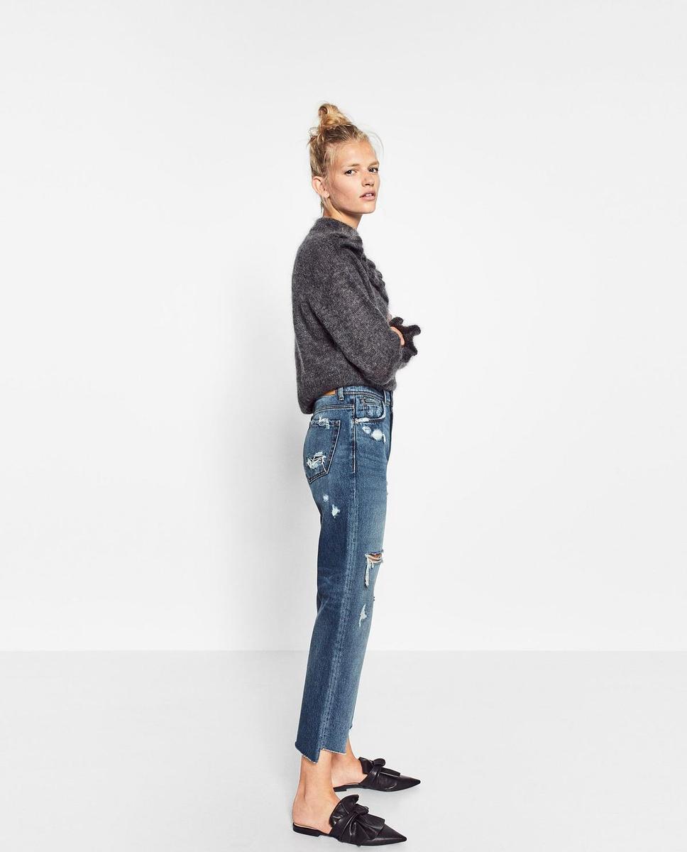 Vaqueros 'High & Low', Zara