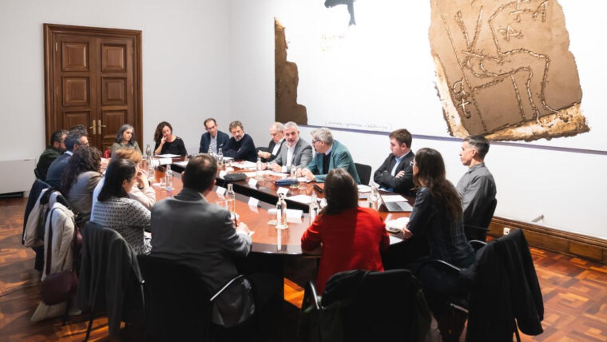 Reunión de los responsables políticos y técnicos del Pla Viure