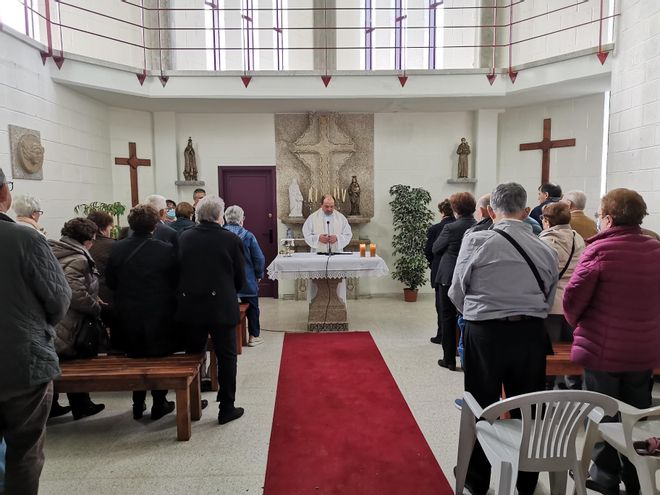 Día de Todos los Santos en O Morrazo. El cementerio de Moaña