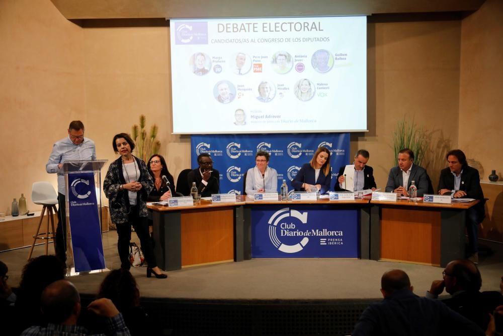 Los candidatos de Baleares al Congreso debaten en Diario de Mallorca