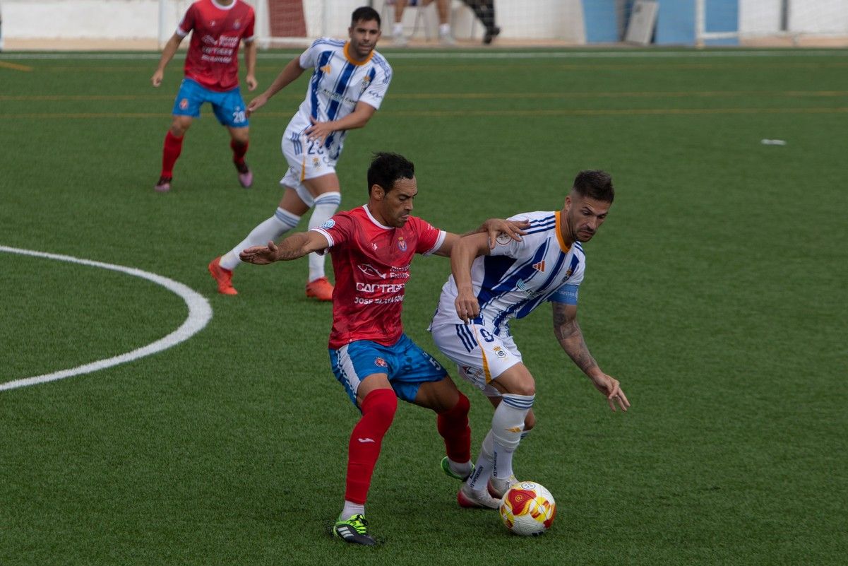 Las mejores imágenes de la Deportiva Minera frente al Recreativo de Huelva